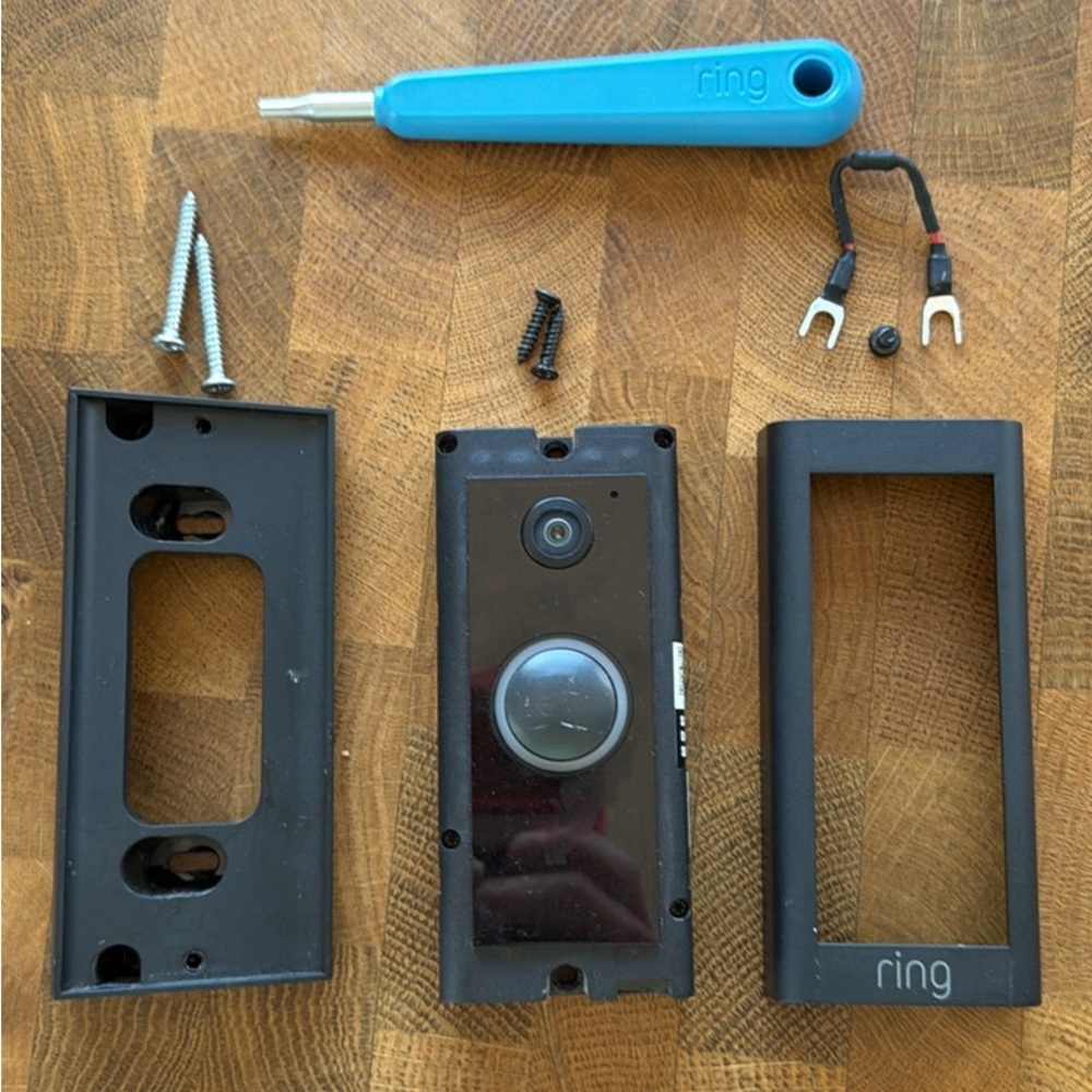 Ring Video Doorbell with Wedge Mount